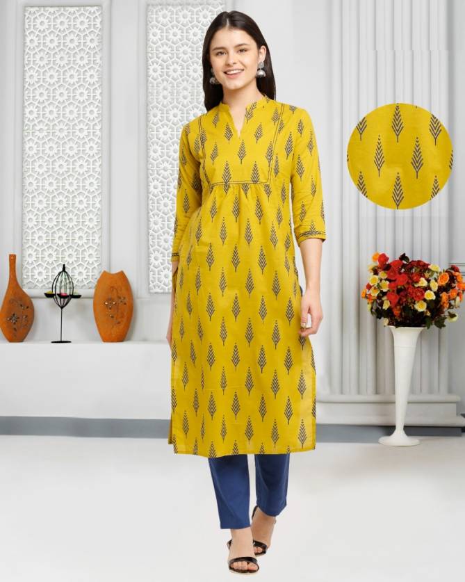 Rajnandini 29 Casual Wear Jaipuri Cotton Printed Latest Kurti Collection